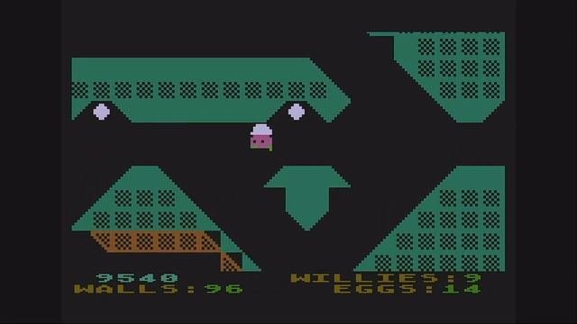 Hard Hat Willy // Atari 800 8bit Game