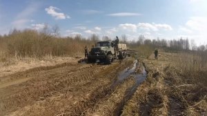 Покатушки на зилу 131 д 245 с арочными колесами