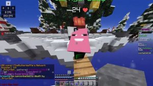 НОВЫЙ ГОД В СКАЙ ВАРС С АГЕРОЙ! - Майнкрафт Мини Игры