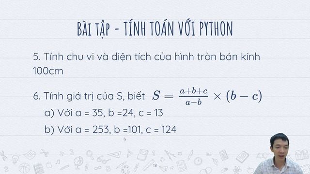 [Python cơ bản] -  Bài 01.5 Các phép toán số học - p2 | uCode