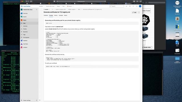 Working with private registry and Kubernetes смотреть онлайн