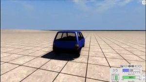 Crahs test- Ока 1111(BeamNG Drive)