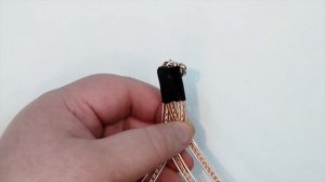 Braided wire bracelet