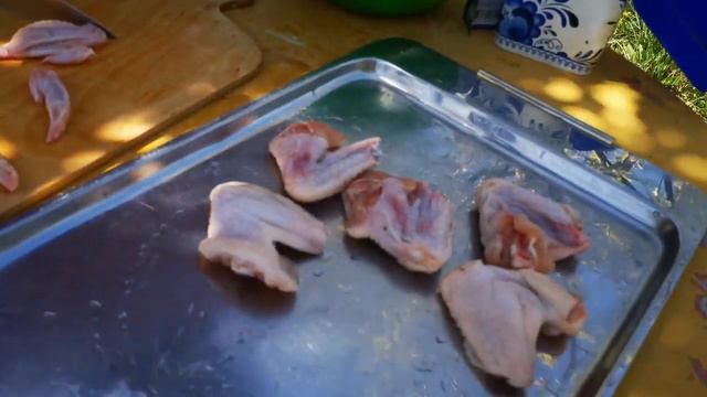 ШАШЛЫК ИЗ БАРАНЬИХ РЕБРЫШЕК И КУРИНЫХ КРЫЛЫШЕК смотреть онлайн