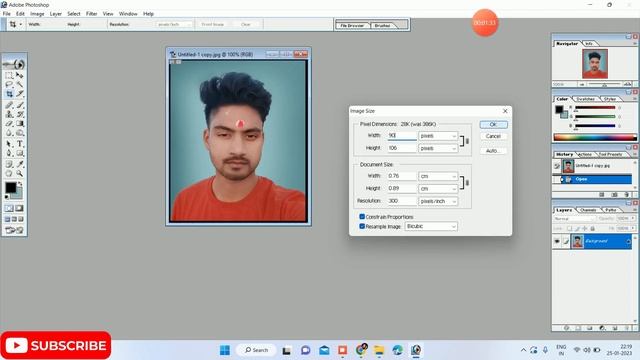 Photo MB TO KB 20 Size Adobe Photoshop Editor | Photo KB Me Kaise Banaye смотреть онлайн