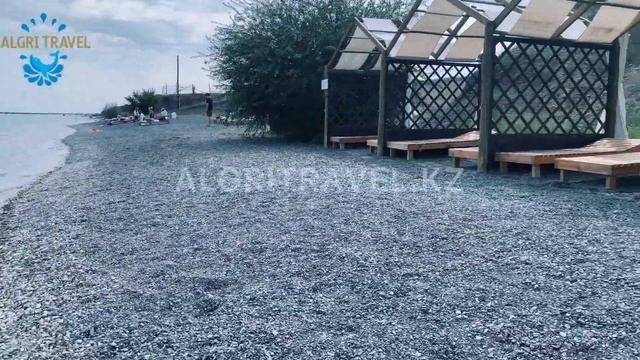 Алатениз Алаколь видео. Территория, пляж и номер гостиницы Алатениз на Алаколе