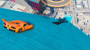 Сумасшедшие Трюки По Небесным Трассам ГТА 5 | Гонки GTA 5 Online