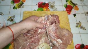 Куриный Рулет из целой курицы.НА КУХНЕ У ЦЫГАНОЧКИ.#куриныйрулет#