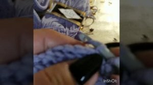 Как связать пышный рукав и манжет резинкой 1х1 крючком.