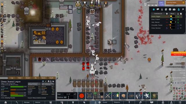 Megawolverines & Thrumbos!?...We Need That Hospital!! - [Ep:6] Medieval Rimworld - Modded