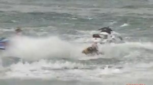 Проехался по голове на гидроцикле