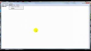 Работа с текстовым редактором Блокнот WINDOWS7.mp4