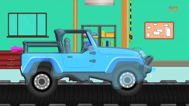 Car Wash 3D | Monster Truck Car Wash | Kids Videos | Monster truck stunts смотреть онлайн