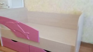 Распаковка — Кровать-тахта детская Rikko Дельфины-2 1.4