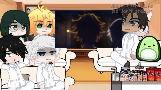 The Promised Neverland React to TPN in 8(16) minutes||I cut it in half||Annes Gacha_Life смотреть онлайн