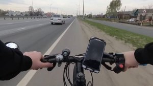 30 километров на электровелике - поездка с дачи (ДОООЛГО)