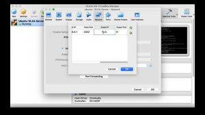 How to configure port forwarding in VirtualBox