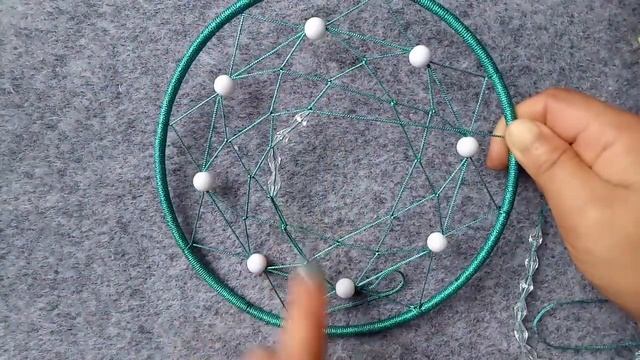 WOW !!! Very Easy Macrame Art Dreamcatcher || How to Make Wall Hanging || Nylon Thread Dream Catche смотреть онлайн