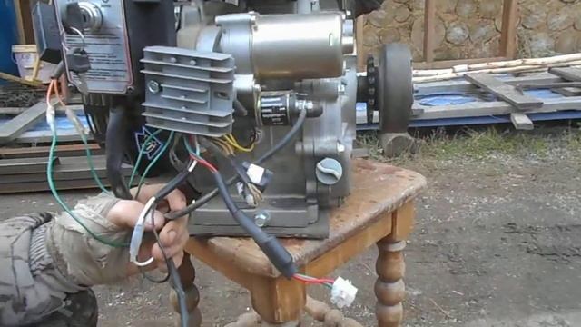 Lifan 192fd 17 л.с. как соединить провода / подключение проводки смотреть онлайн