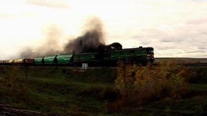 2ТЭ10М-2480 и 2ТЭ10М-2533 (Чуфарово) / 2TE10M-2480 and 2TE10M-2533 (RZD, Chufarovo)
