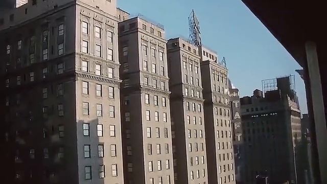 New York 1960s (60fps, added sound w  color remaster)