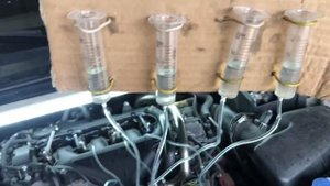 Проверка форсунок на обратку Mondeo 4 2.0 TDCI