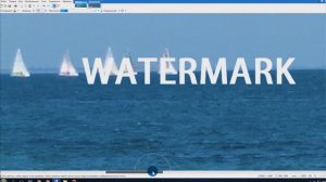 Как удалить водяные знаки сложного фото в PAINT