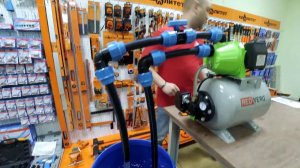 Как подключить насосную станцию водоснабжения RedVerg RD SP100 24