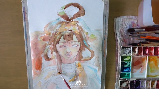 Watercolor [#85] Kongou смотреть онлайн