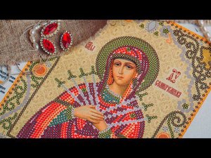 ОБЗОР СХЕМ ДЛЯ ВЫШИВКИ ИКОН БИСЕРОМ ОТ ТМ МАРИЧКА.