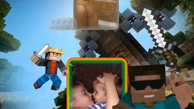 Детский проект для pro show produсer Майнкрафт С Днем Рождения Minecraft смотреть онлайн