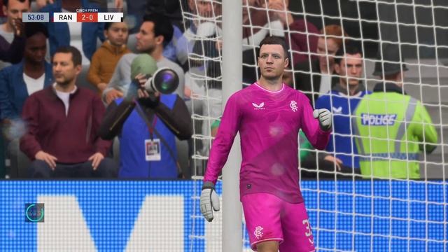 FIFA 23 — продолжаю просто записывать игру. Трудный матч против клуба RANGERS.
