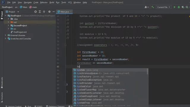 Lesson 15. Java Operators: What is assignment operators, Assignment Operators in Java