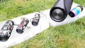 JBL Connect+ PARTY!!! JBL Boombox + JBL Charge 3 + JBL Pulse 3 + (2x) JBL Flip 4 [BASS TEST]