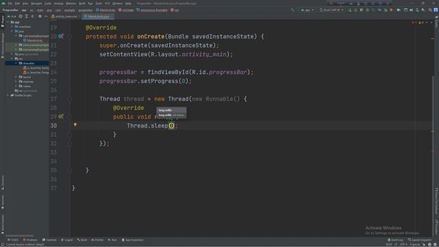 Android Bangla Tutorial 26: ProgressBar | Java | Android App development masterclass.