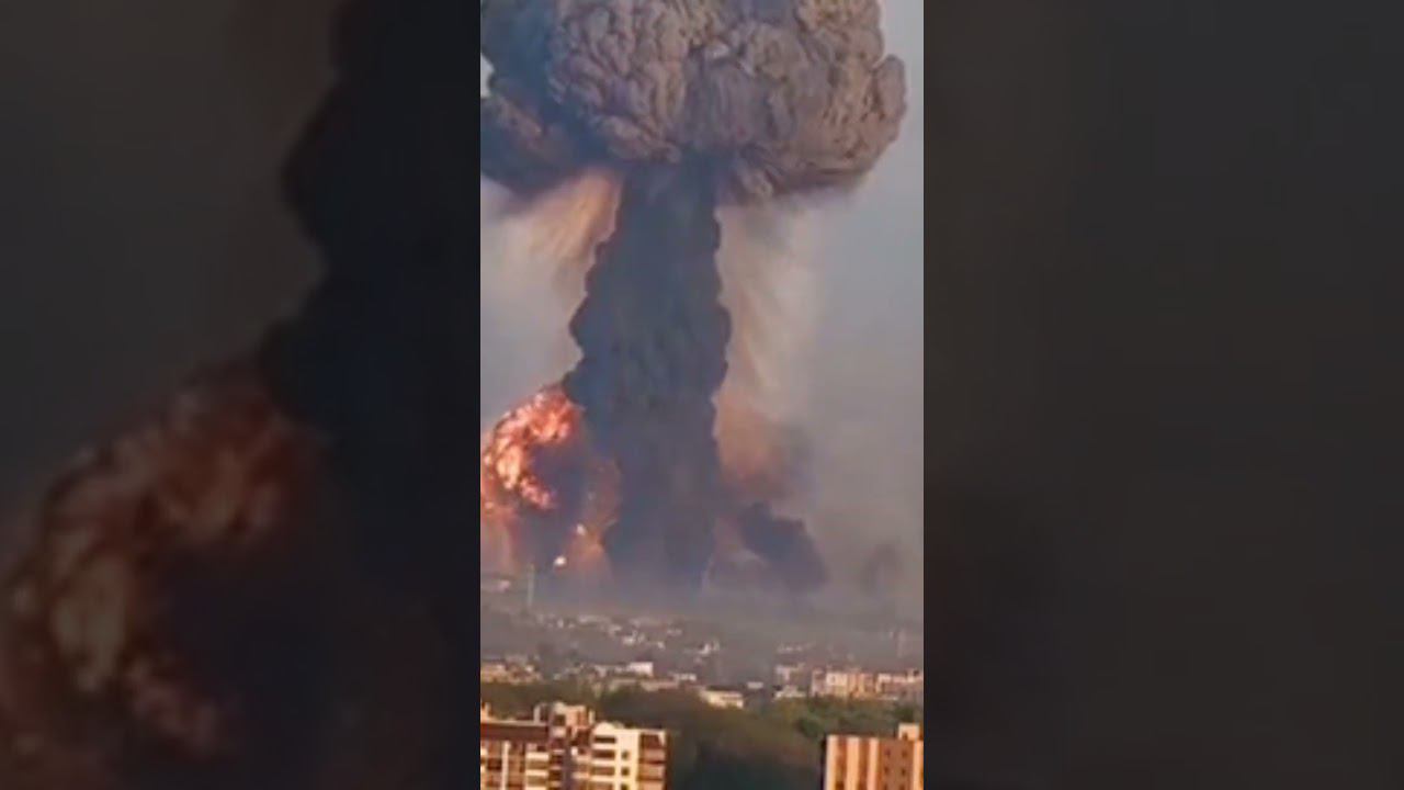 Детонация склада боеприпасов в Хмельницком смотреть онлайн