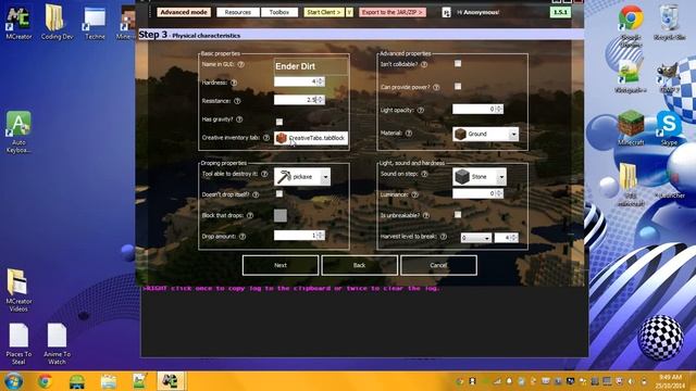 MCreator (1.5.1) Tutorial - Making a block (Indeth) смотреть онлайн