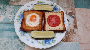 Быстрый завтрак горячие бутерброды.mp4