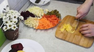 Салат "Огород" на любой праздник за 15 минут.