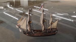 Музей-макет "Петровская акватория" - парусные корабли