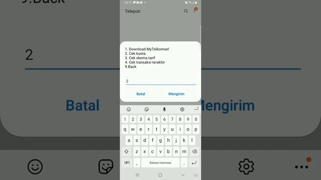 Cara Cek Kuota Telkomsel Lewat SMS Terbaru 2022 #Short