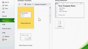 Create a New Workbook Based on a Template - Excel 2010