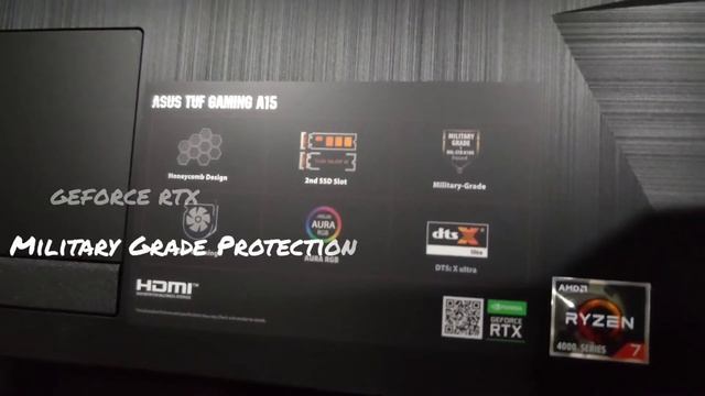 Asus TUF gaming A15 Ryzen 4000 Unboxing смотреть онлайн