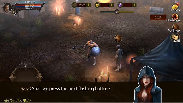 Blood Warrior (Red edition) gameplay Android смотреть онлайн