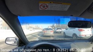 Экзаменационный маршрут ГИБДД в г. Чебоксары проспект Мира