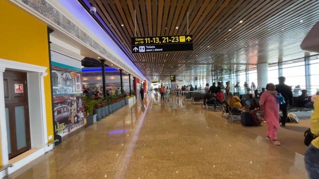 First Flight From GOA Airport | Manohar International Airport Goa Mopa | New Goa Airport | смотреть онлайн