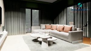 Одноэтажный дом с навесом для 2 автомобилей, крытой террасой и тремя спальнями Планнерс 280 136 1Г