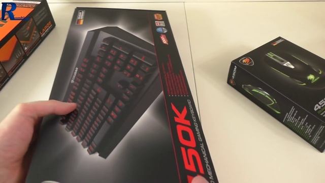 Cougar - nowa myszka 450M i klawiatura 450K + podkładka Control (zwiastun testów) смотреть онлайн