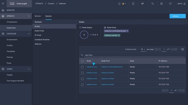 Intersight Kubernetes Service Demo смотреть онлайн