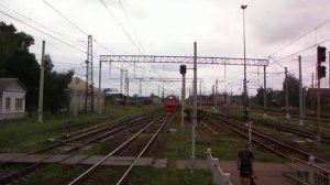 Голутвинский экспресс проезжает город Раменское